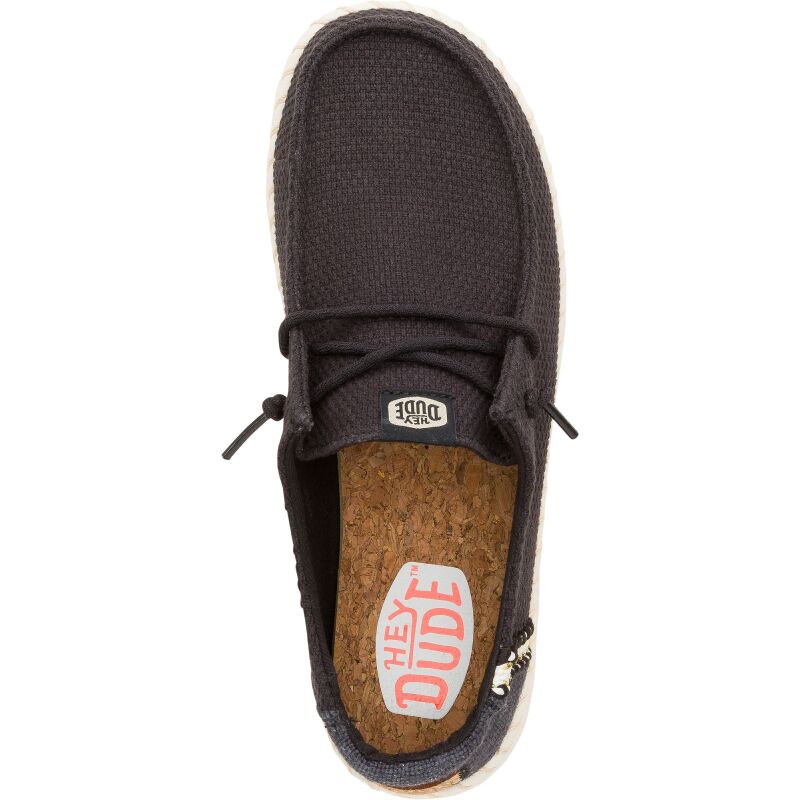 HEYDUDE Wendy Espadrille Woven  43681 Black