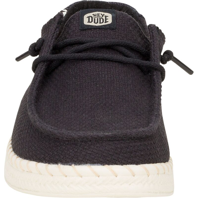 HEYDUDE Wendy Espadrille Woven  43681 Black