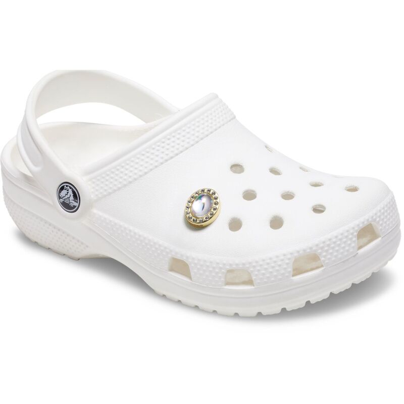 Crocs™ Jibbitz Tiny White Circle Gem 