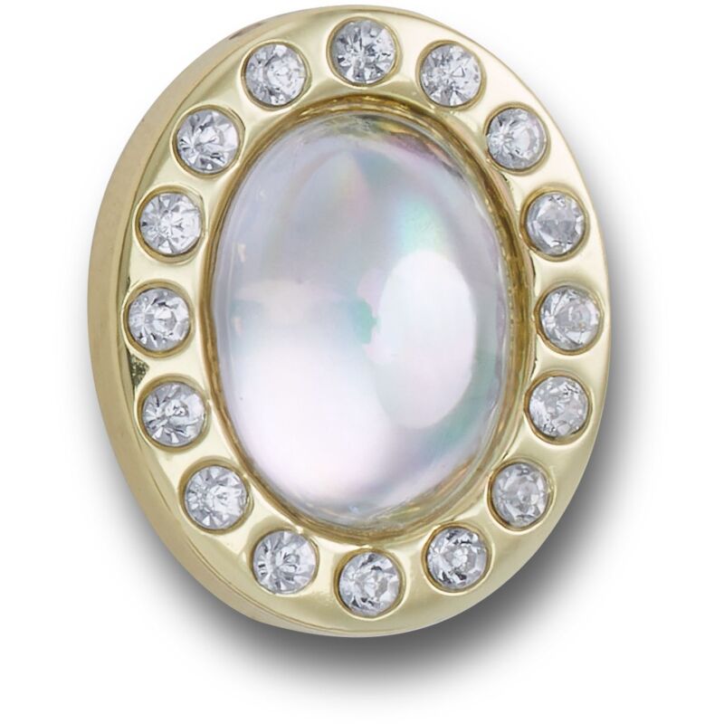 Crocs™ Jibbitz Tiny White Circle Gem 