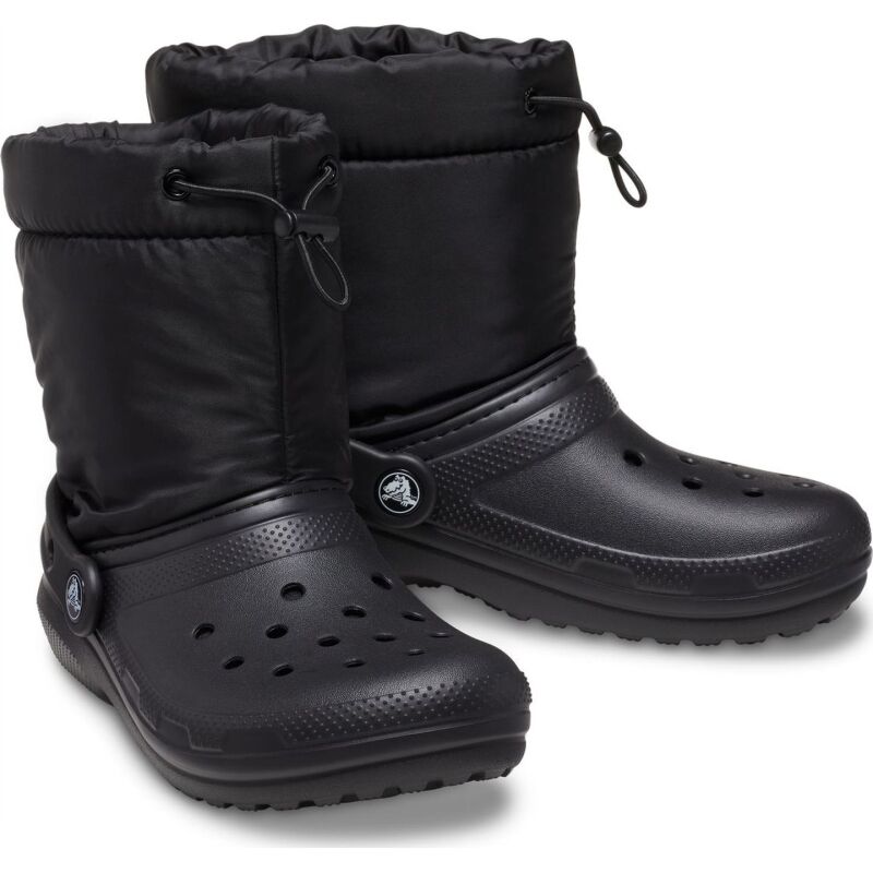 Crocs™ Classic Lined Neo Puff Boot Kid's Black