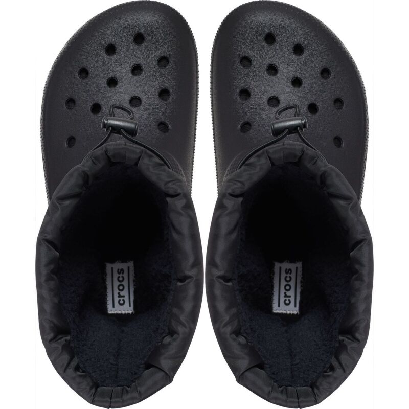 Crocs™ Classic Lined Neo Puff Boot Kid's Black