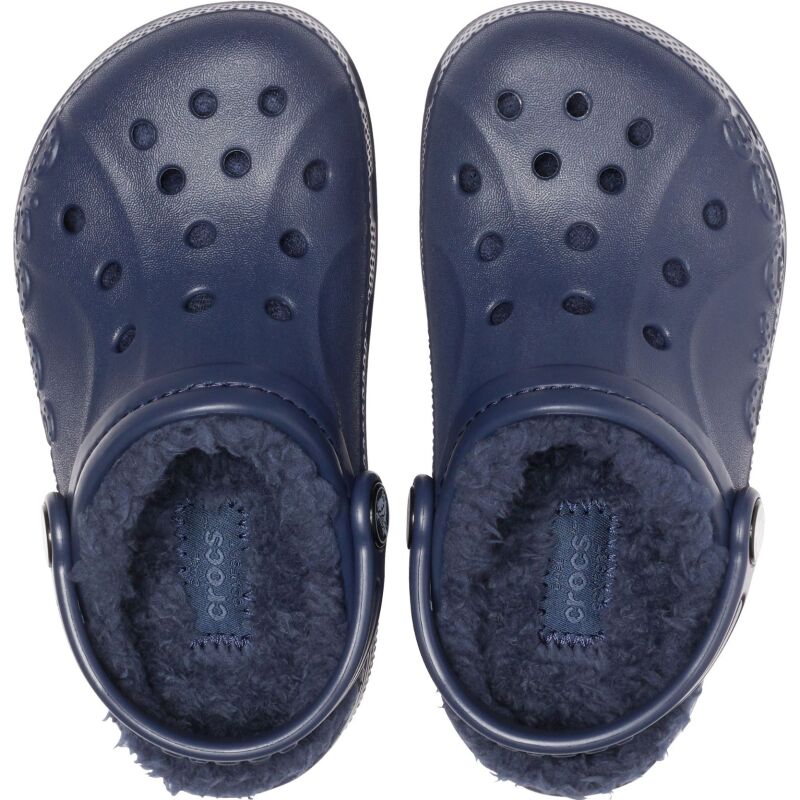 Crocs™ Baya Lined Clog Kid's 207501 Navy/Navy