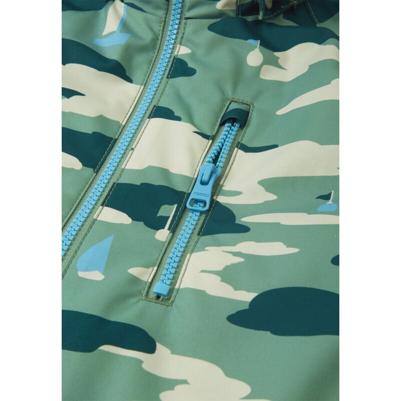 REIMA ReimaTec Waterproof Jumpsuit Paihola 5100370D Stone Green 81B4