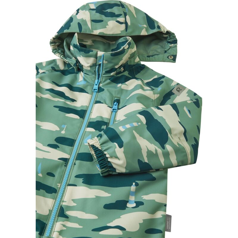 REIMA ReimaTec Waterproof Jumpsuit Paihola 5100370D Stone Green 81B4