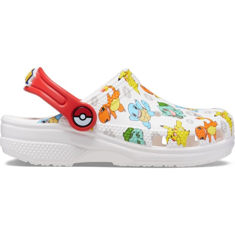 Crocs™ Classic Pokemon Clog Kid's White/Multi
