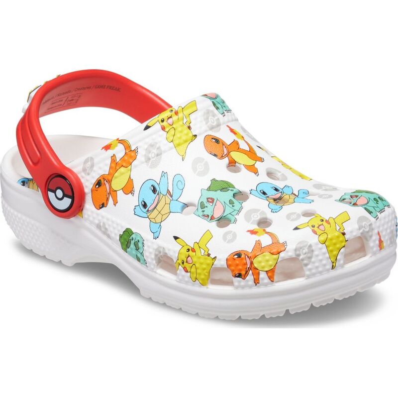 Crocs™ Classic Pokemon Clog Kid's White/Multi