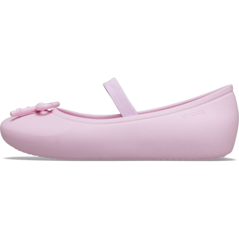 Crocs™ Brooklyn Bow Flat Ballerina Pink
