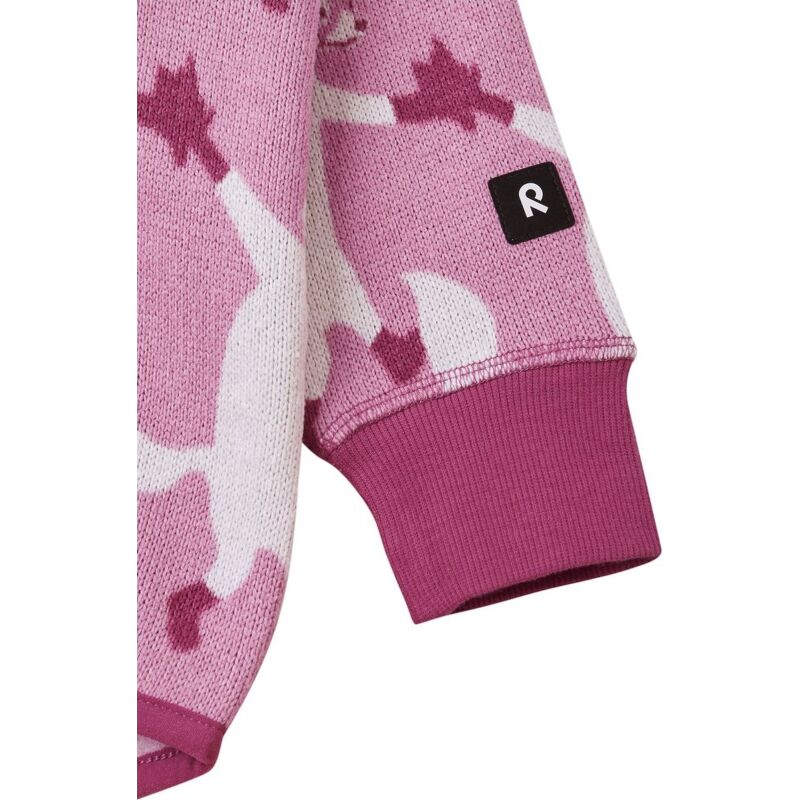 REIMA Fleece Sweater Ornament 5200043A Mauve Pink 4353