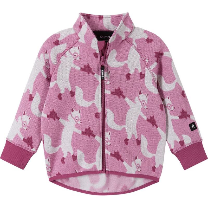 REIMA Fleece Sweater Ornament 5200043A Mauve Pink 4353