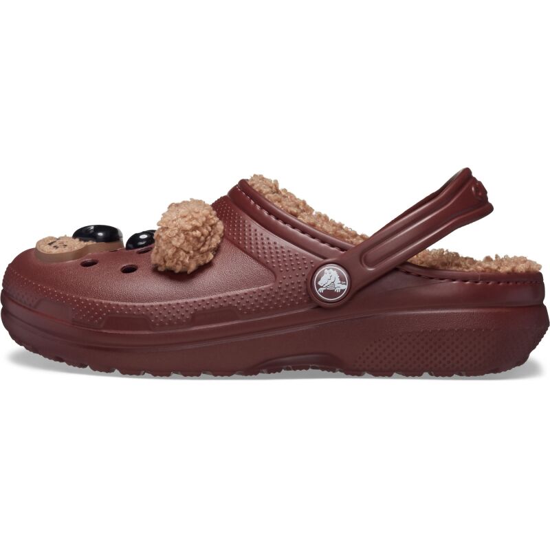 Crocs™ Classic Lined I Am Brown Bear Clog Toddler Dark Clay