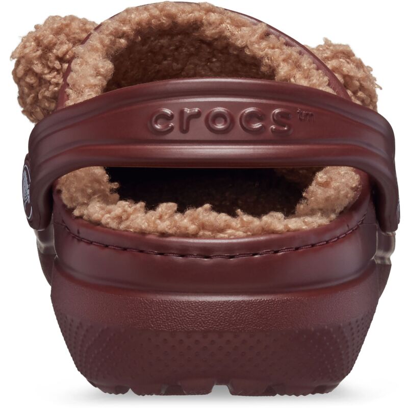Crocs™ Classic Lined I Am Brown Bear Clog Toddler Dark Clay