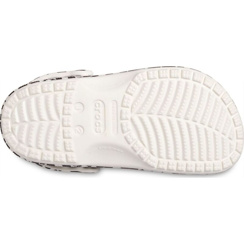 Crocs™ Classic Warped Checker Clog Kid's White/Black