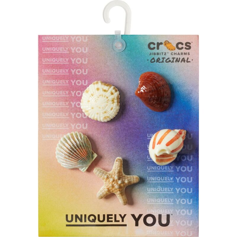 Crocs™ Jibbitz She Sells Seashells 5 Pack 