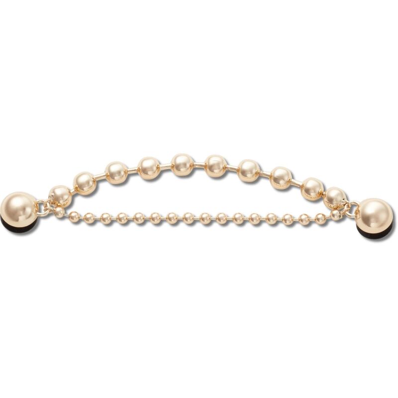 Crocs™ Jibbitz Gold And Crystal Double Chain 