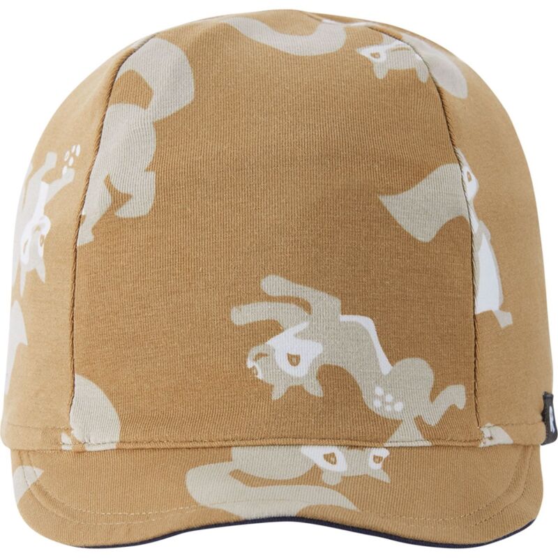 REIMA Organic Cotton Reversible Cap Kilppari 5300161C Peanut Brown