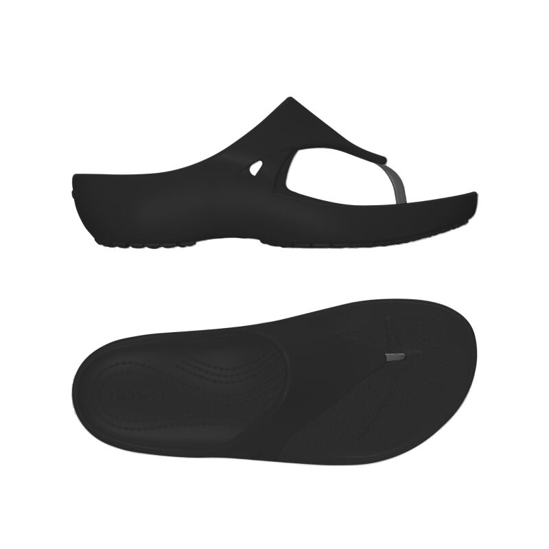 Crocs™ Kadee Wedge Flip Black
