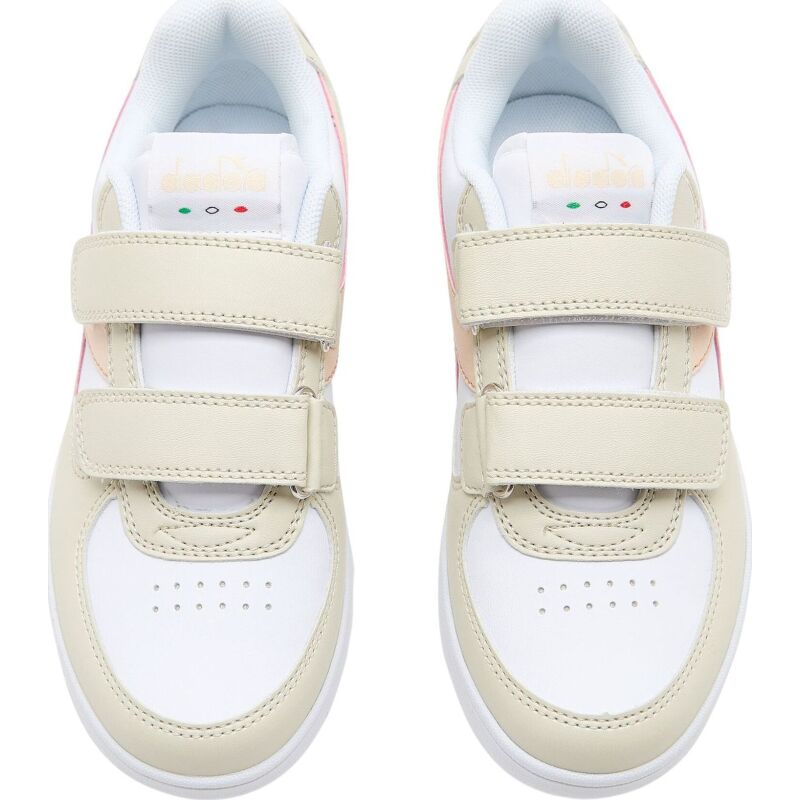 DIADORA Raptor Low PS Kid's White Bone/Pastel Rose Tan