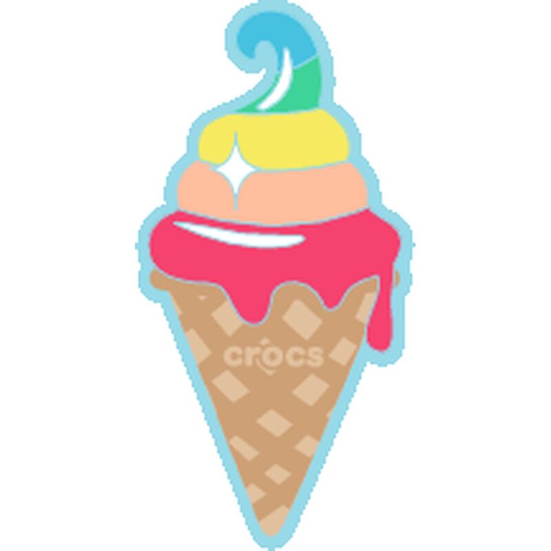 Crocs™ Crocs Jibbitz Waffle Ice Cream Cone 198445376887 