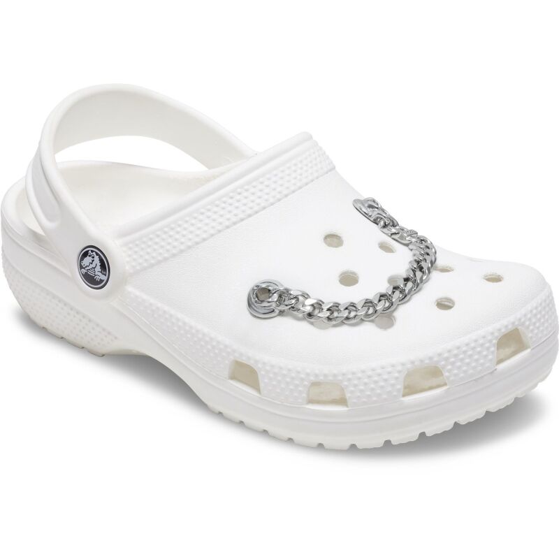 Crocs™ Jibbitz Silver Flat Curb Chain 