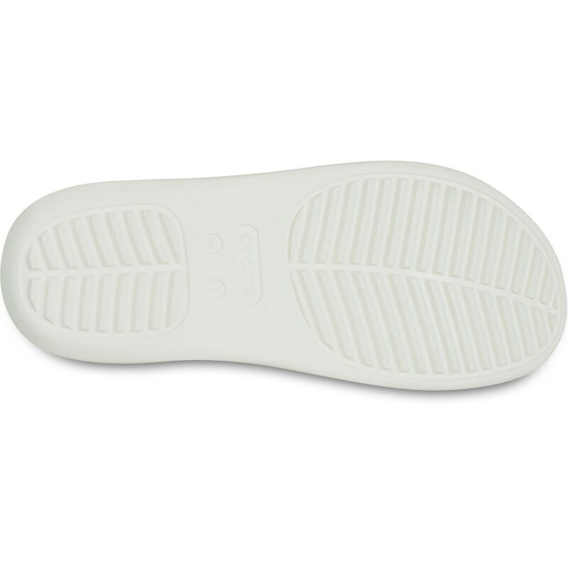Crocs™ Getaway Patent Strappy Chalk