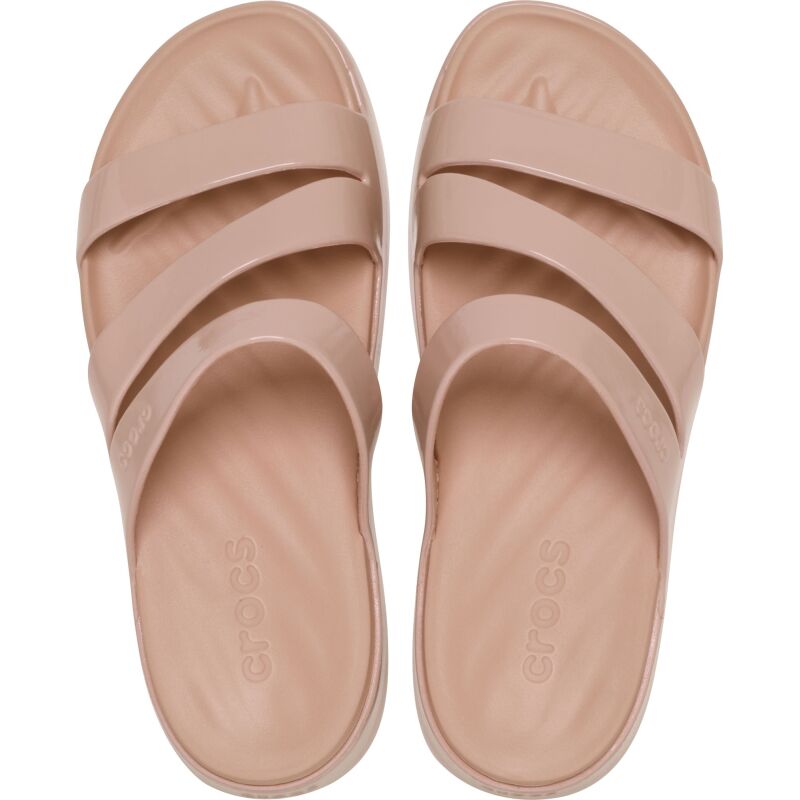 Crocs™ Getaway Patent Strappy Pink Caramel