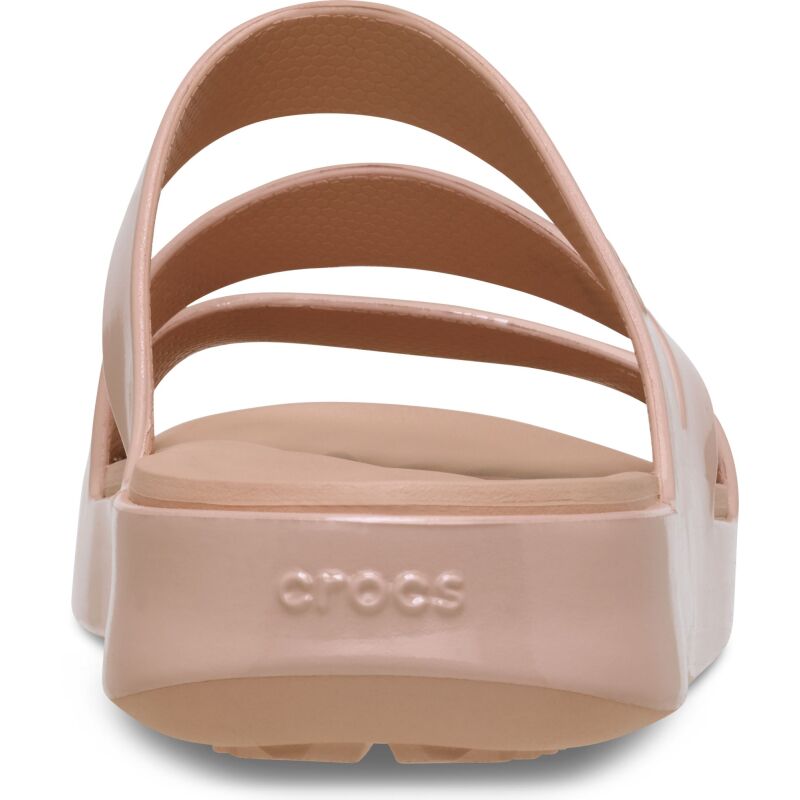 Crocs™ Getaway Patent Strappy Pink Caramel