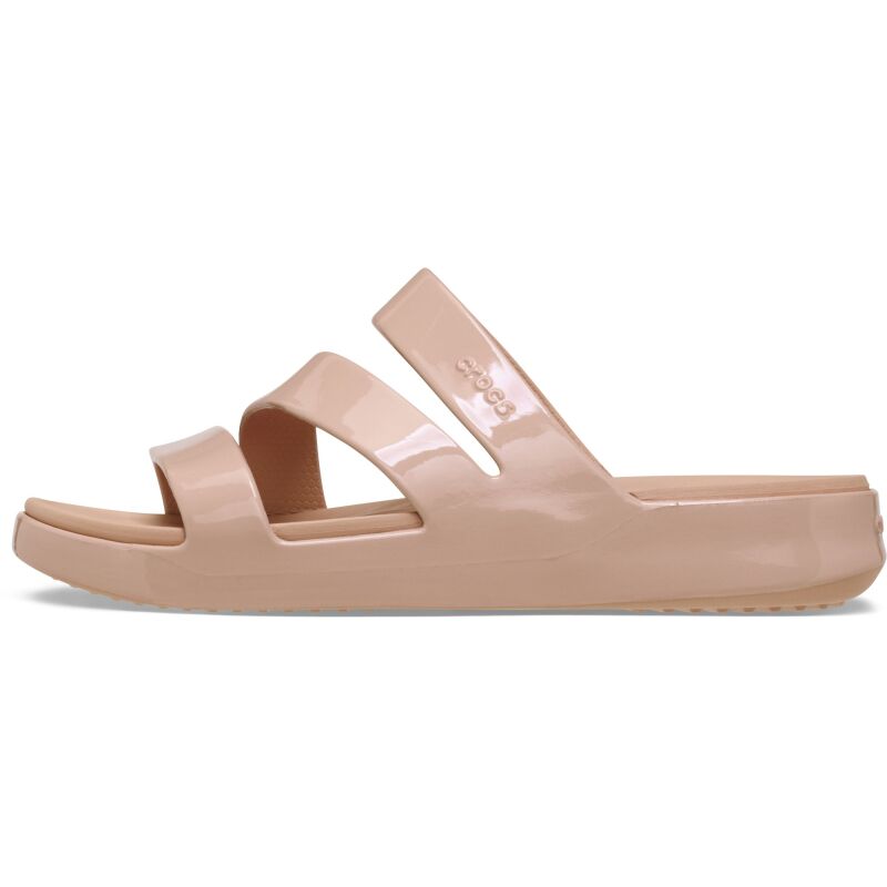 Crocs™ Getaway Patent Strappy Pink Caramel