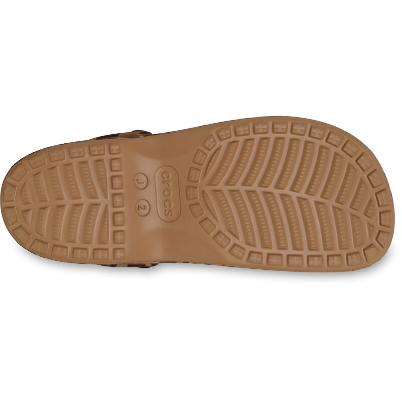 Crocs™ Classic Mary Jane Animal Clog Kid's Sepia/Leopard