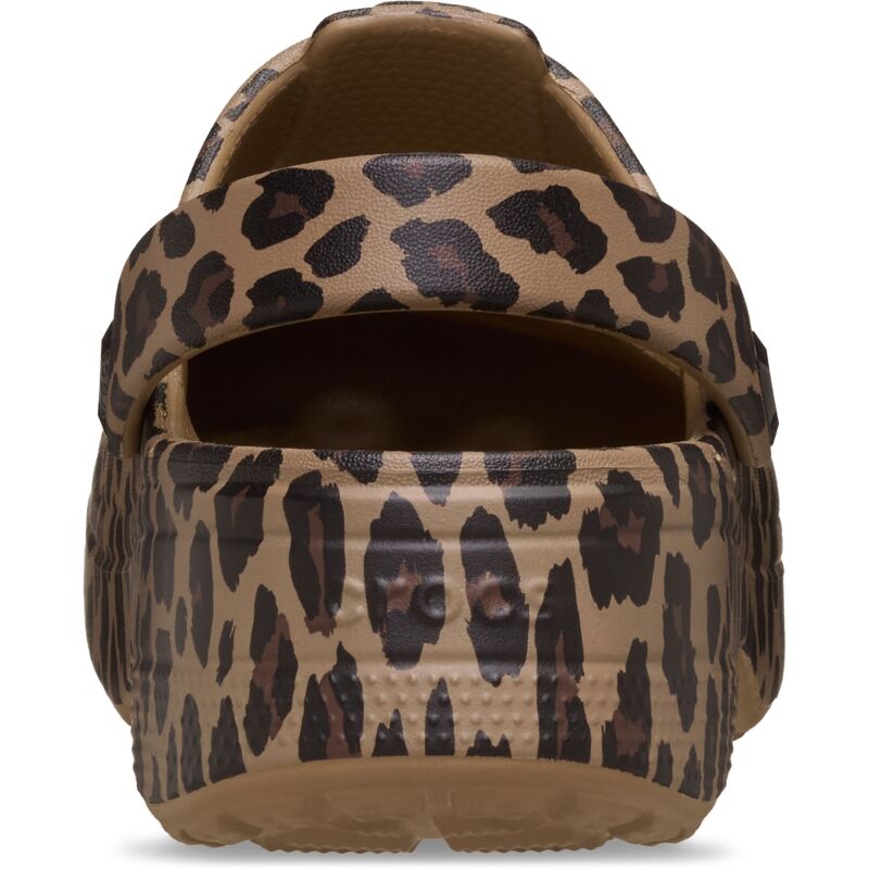 Crocs™ Classic Mary Jane Animal Clog Kids' Sepia/Leopard