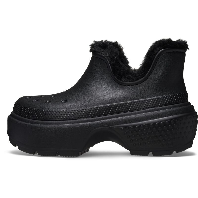 Stomp Lined Shorty Boot Black/Black