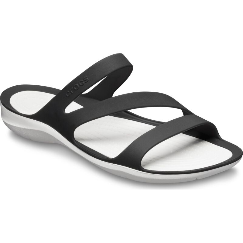 Crocs™ Women's Swiftwater Sandal Black/White