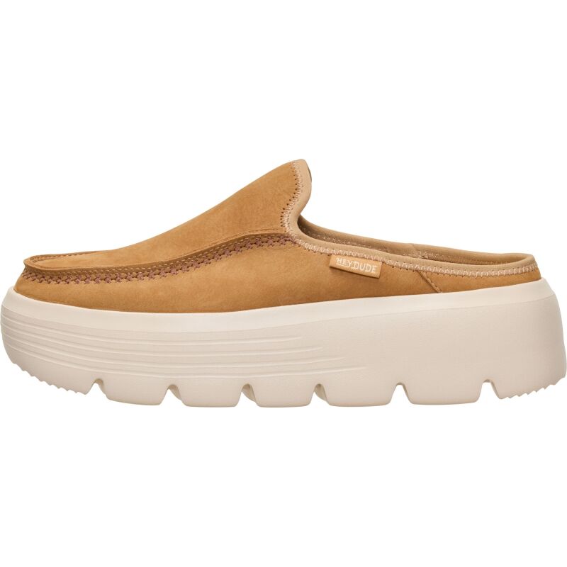 HEYDUDE Austin Edge Leather Women's Tan