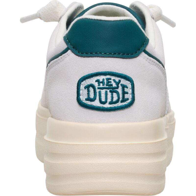 HEYDUDE Karina DBL Duo Suede Women's Egret/Multi