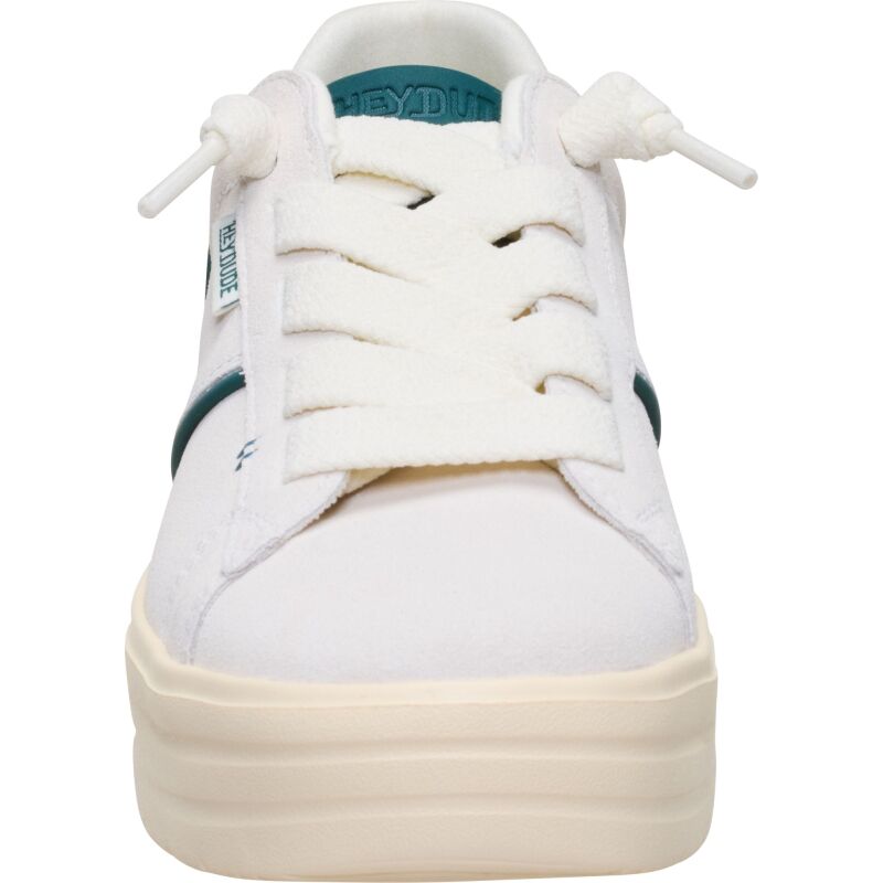 HEYDUDE Karina DBL Duo Suede Women's Egret/Multi