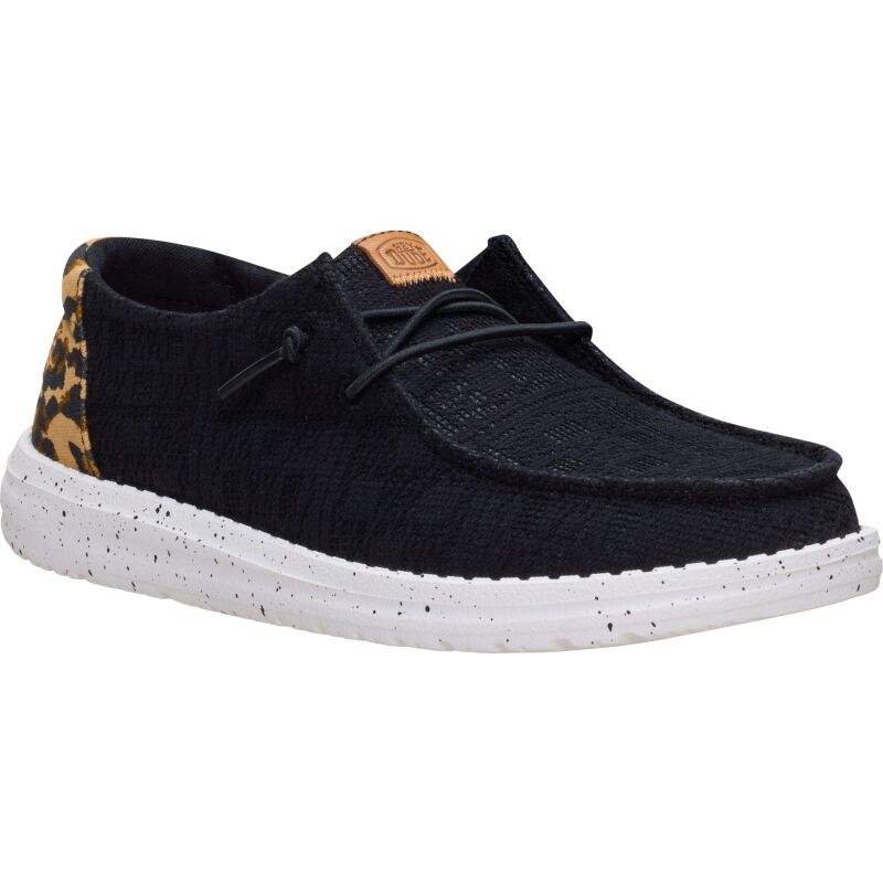 HEYDUDE Wendy Wildcat Women's Black/Leopard
