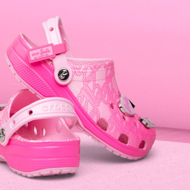 Crocs™ Mattel Pink Barbie Classic Clog Multi