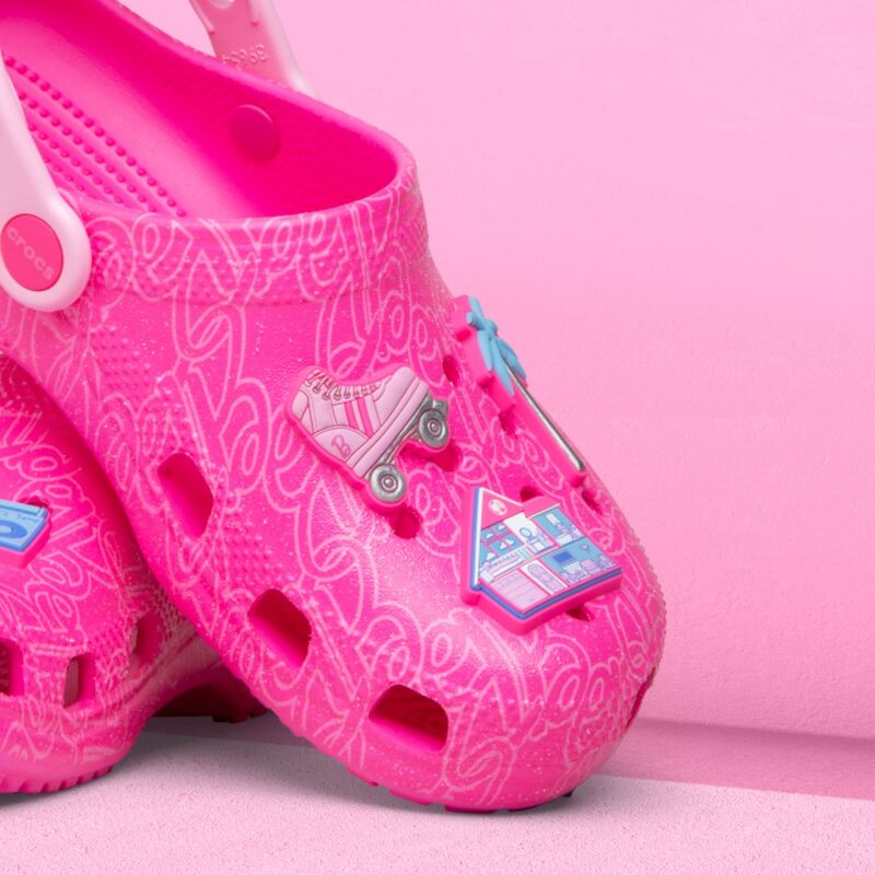 Crocs™ Mattel Pink Barbie Classic Clog Kids' Multi
