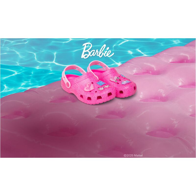 Crocs™ Mattel Pink Barbie Classic Clog Kid's Multi