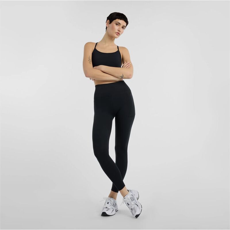 New Balance Essential Yoga Bra Black
