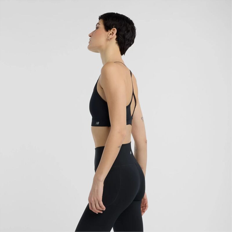 New Balance Essential Yoga Bra Black