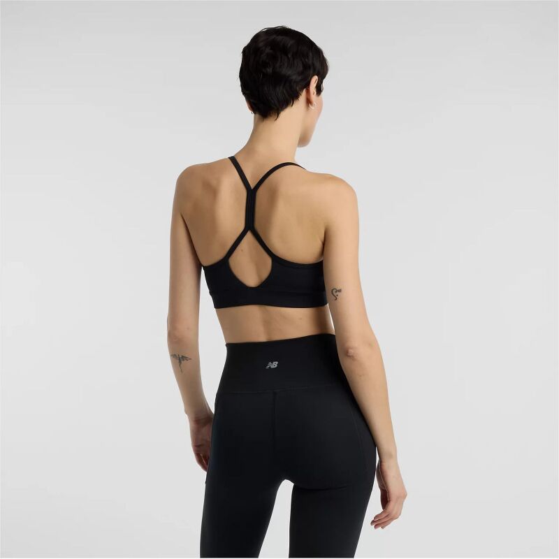 New Balance Essential Yoga Bra Black