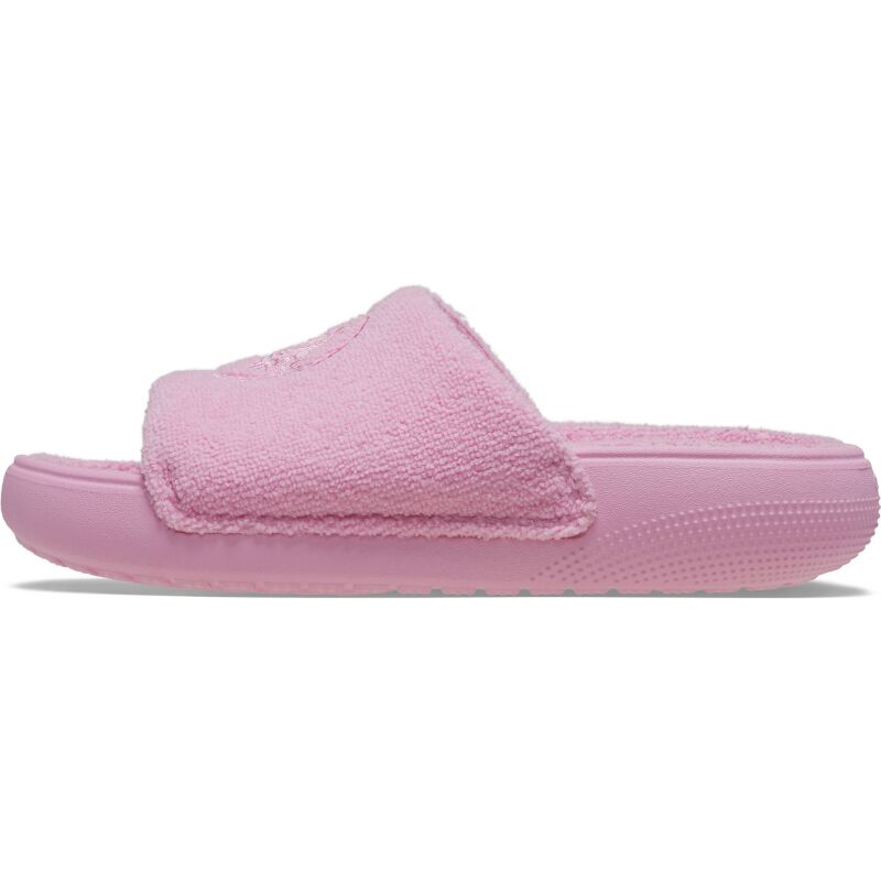 Crocs™ Classic Towel Slide Pink Tweed