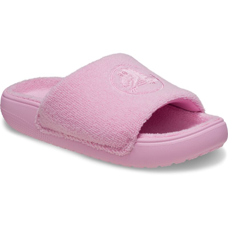 Crocs™ Classic Towel Slide Pink Tweed