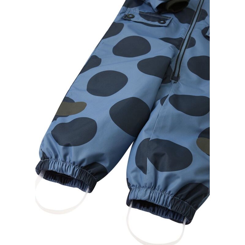 REIMA Marte Mid 5100115B waterproof insulated outdoor jumpsuit Blue Ocean