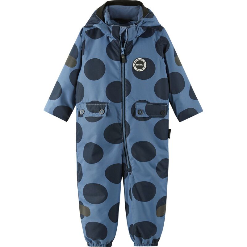 REIMA Marte Mid 5100115B waterproof insulated outdoor jumpsuit Blue Ocean