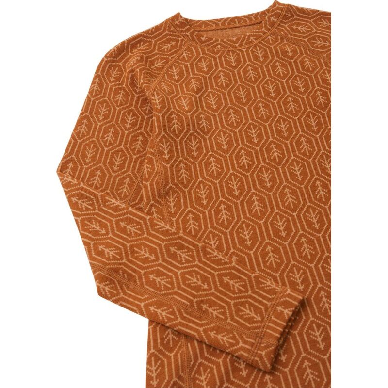 REIMA Wool Base Layer Set Taival 5200032A Cinnamon brown 1491