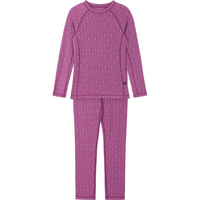 REIMA Wool Base Layer Set Taival 5200032A Red Violet 5391
