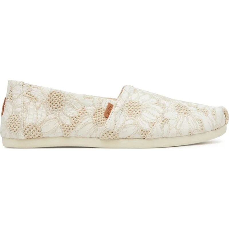 TOMS NATURAL OVERSIZED FLORAL EYELET 10021932 Natural