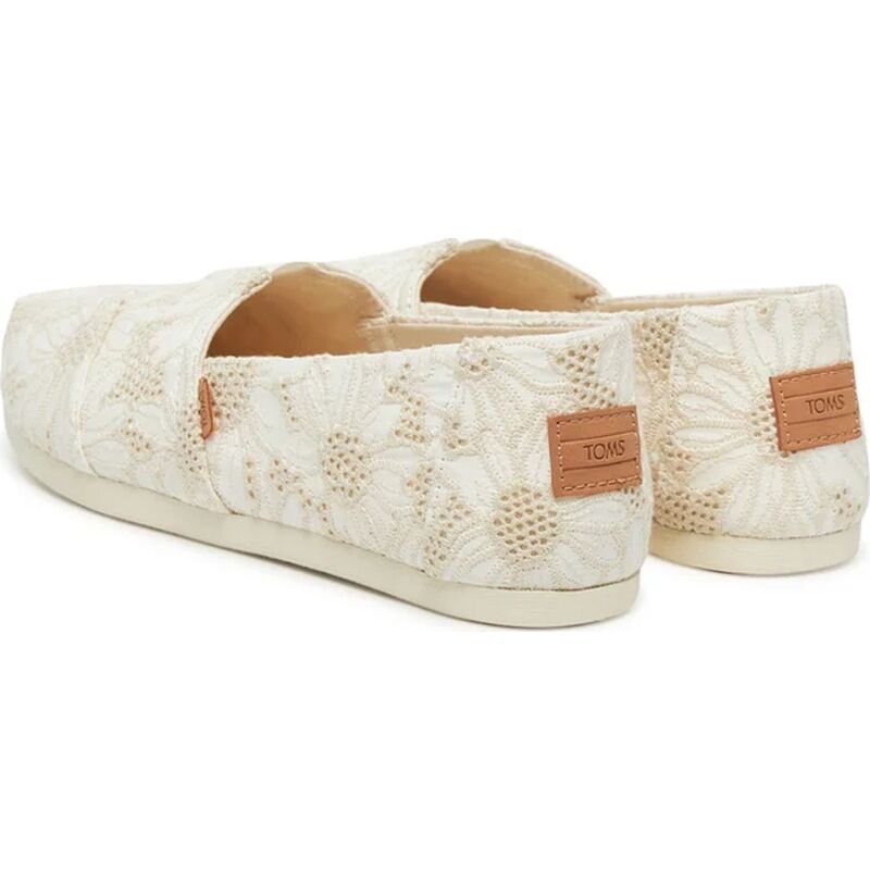 TOMS NATURAL OVERSIZED FLORAL EYELET 10021932 Natural